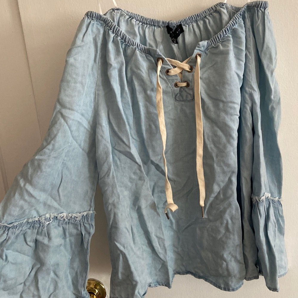 Blue Flair Long Sleeve